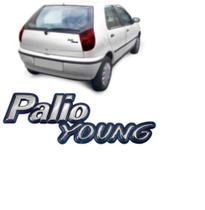 Emblema Letreiro Palio Young tampa traseira Original