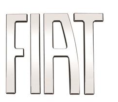 Emblema Letreiro Porta Mala Fiat Argo 2017 Em Diante - Cromado