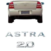Emblema Letreiro Porta Malas Astra 2.0 Cromado 2002 a 2010 Emblema Letreiro Porta Malas Astra 2.0 Cromado 2002 a 2010