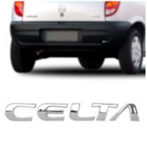 Emblema Letreiro Porta Malas GM Celta 2001 a 2006 Cromado Emblema Letreiro Porta Malas GM Celta 2001 a 2006 Cromado