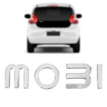 Emblema Letreiro Porta Malas para Carros MOBI 2017 A 2020 Emblema Letreiro Porta Malas para Carros MOBI 2017 A 2020