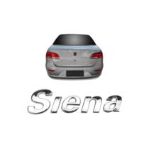 Emblema Letreiro SIENA Cromado Siena 2000 a 2016