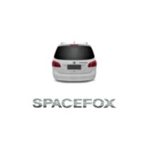 Emblema Letreiro Spacefox Cromado Spacefox 2006 a 2021