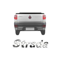 Emblema Letreiro Strada Cromado Strada 2000 A 2005