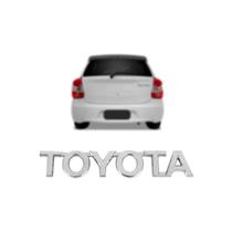 Emblema Letreiro Toyota Cromado Etios 2013 a 2020