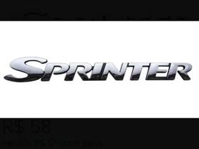 Emblema Letreiro Traseiro Sprinter Serve Ate 2016 Cromado Emblema Letreiro Traseiro Sprinter Serve Ate 2016 Cromado