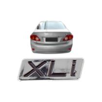 Emblema Letreiro XLi Cromado Corolla 2009 a 2014