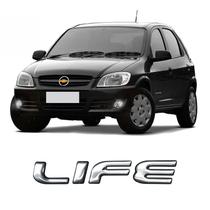 Emblema Life Celta Corsa 07/ Adesivo Modelo Original Cromado