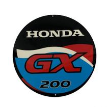 Emblema Logo Adesivo Original Motor Honda GX200 Mega 6.5hp