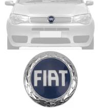 Emblema Logo Fiat Grade Dianteira Palio Siena Marea 2001 a 2006 Cromado Azul Emblema Logo Fiat Grade Dianteira Palio Siena Marea 2001 a 2006 Cromado Azul