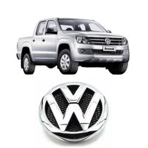 Emblema Logo Grade Amarok G6 2010 até 2016 Cromado