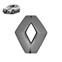 Emblema Logo Grade Sandero 2014 a 2019 Dianteiro