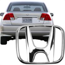 Emblema Logo Honda Porta-Malas Cromado Emblema Logo Honda Porta-Malas Cromado