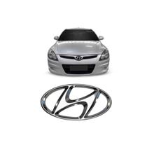 Emblema Logo Hyundai Cromado Grade I30 2009 a 2012 Emblema Logo Hyundai Cromado Grade I30 2009 a 2012