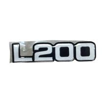 Emblema Logo L200 Triton Alto Relevo Traseiro Mitsubishi Abs Emblema Logo L200 Triton Alto Relevo Traseiro Mitsubishi Abs