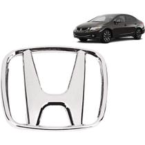 Emblema Logo Para Volante Civic City Fit Hrv 07 A 18 Cromado