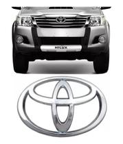 Emblema Logo Toyota Grade HILUX SRV 2005 2006 2007 2008 2009 2010 2011 2012 2013 2014 2015 - CROMADO