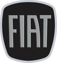 Emblema Logotipo Fechado Porta Mala Fiat Strada - Preto