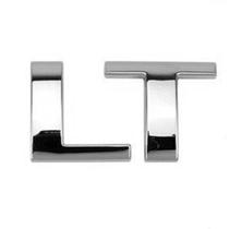 Emblema LT Cromado Tampa Traseira Gm Todos 2012/2021