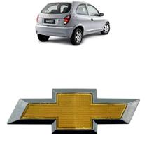 Emblema Mala Chevrolet Celta 2012 2013 2014 2015 2016 Distintivo Logotipo Símbolo Dourado