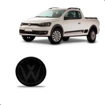 Emblema Mala Para Vw Saveiro G6 2012 A 2016 Black Piano