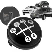 Emblema Manopla de Cambio Astra Classic Corsa Vectra Preta