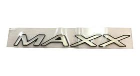 Emblema Maxx Preto Prata Original Gm Celta Corsa 93343652