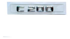 Emblema Mercedes Cromado C200 C 200 Pronta Entrega