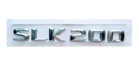 Emblema Mercedes Slk200 Slk 200 Cromado Em Estoque