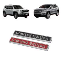 Emblema Metálico Limited Edition Jeep Compass Cherokee Renegade