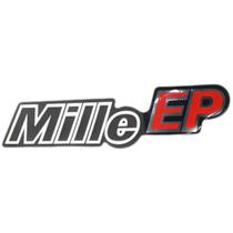 Emblema Mille Ep Fiat Uno Adesivo Resinado