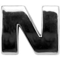 Emblema N 26mm Cromado Emblema N 26mm Cromado