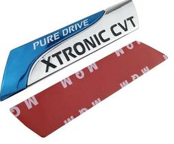 Emblema Nissan Xtronic Cvt Pure Drive Metal Cromado
