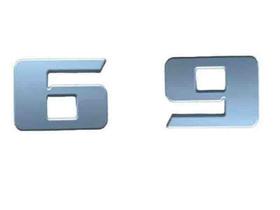 Emblema Numerico Caminhão FD Cargo Após 2011 - Numero 6, 9 Emblema Numerico Caminhão FD Cargo Após 2011 - Numero 6, 9