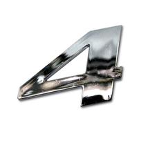 Emblema Numerico Caminhão MB Axor Atego Após 2005 Numero 4