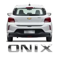 Emblema Onix Cromado Tampa Traseira 2020/2022