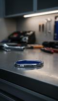 Emblema Oval Cromado para Grade Frontal