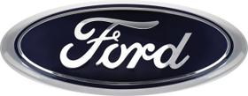 Emblema Oval Do Porta Mala Ford Fiesta Amazon / Ka 2008 Em Diante / New Fiesta 2014 Em Diante