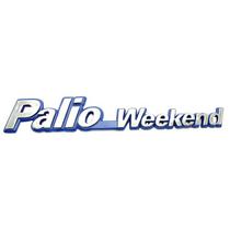 Emblema Palio Weekend (fundo Azul-cromado)