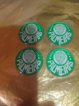 Emblema palmeiras 4 pecas/40mm/bicos anti furto palmeiras Emblema palmeiras 4 pecas/40mm/bicos anti furto palmeiras