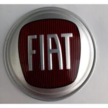 Emblema Para Volante Fiat Vermelho