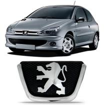 Emblema Parachoque Dianteiro Peugeot 206 1999 a 2008 Emblema Parachoque Dianteiro Peugeot 206 1999 a 2008
