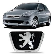 Emblema Parachoque Dianteiro Peugeot 206 1999 a 2008 Emblema Parachoque Dianteiro Peugeot 206 1999 a 2008
