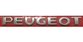 Emblema Peugeot Letreiro Porta Mala Partner Furgão Até 2022