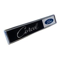 Emblema plaquetinha corcel modelo ford porta luvas até 1977 - premium