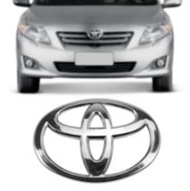 Emblema porta mala (logo toyota) corolla 09/18 cromado