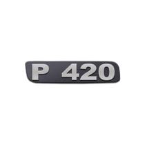 Emblema Potência Para P420 Antigo - Cinza Emblema Potência Para P420 Antigo - Cinza