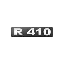 Emblema Potência Para R410 Moderno - Cromado