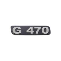 Emblema Potência Para Scania G470 Antigo - Cinza