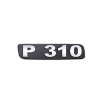 Emblema Potência Para Scania P310 Antigo - Cromado Emblema Potência Para Scania P310 Antigo - Cromado